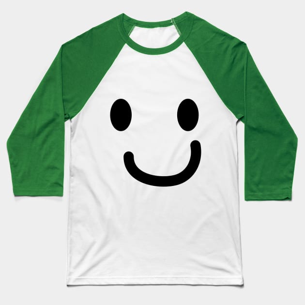 Put a happy face on it! Baseball T-Shirt by migitos